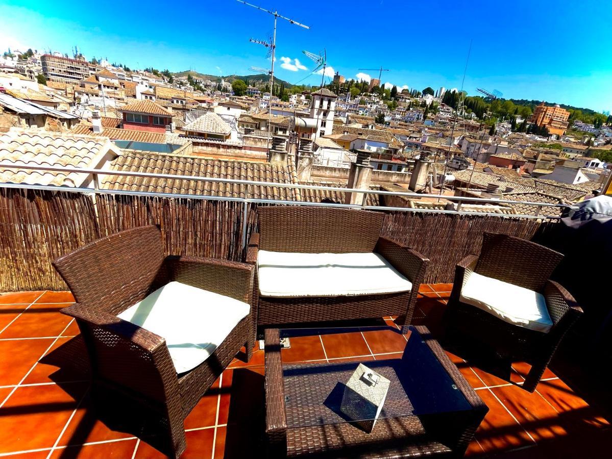 Atico Espectacular En Pleno Centro Lägenhet Granada Exteriör bild